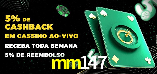 Promoções do cassino ao Vivo mm147